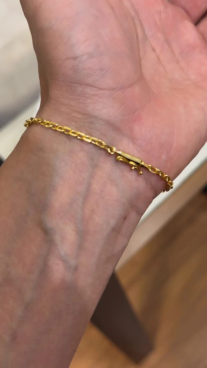 Pulseira Cadeado 2,5mm