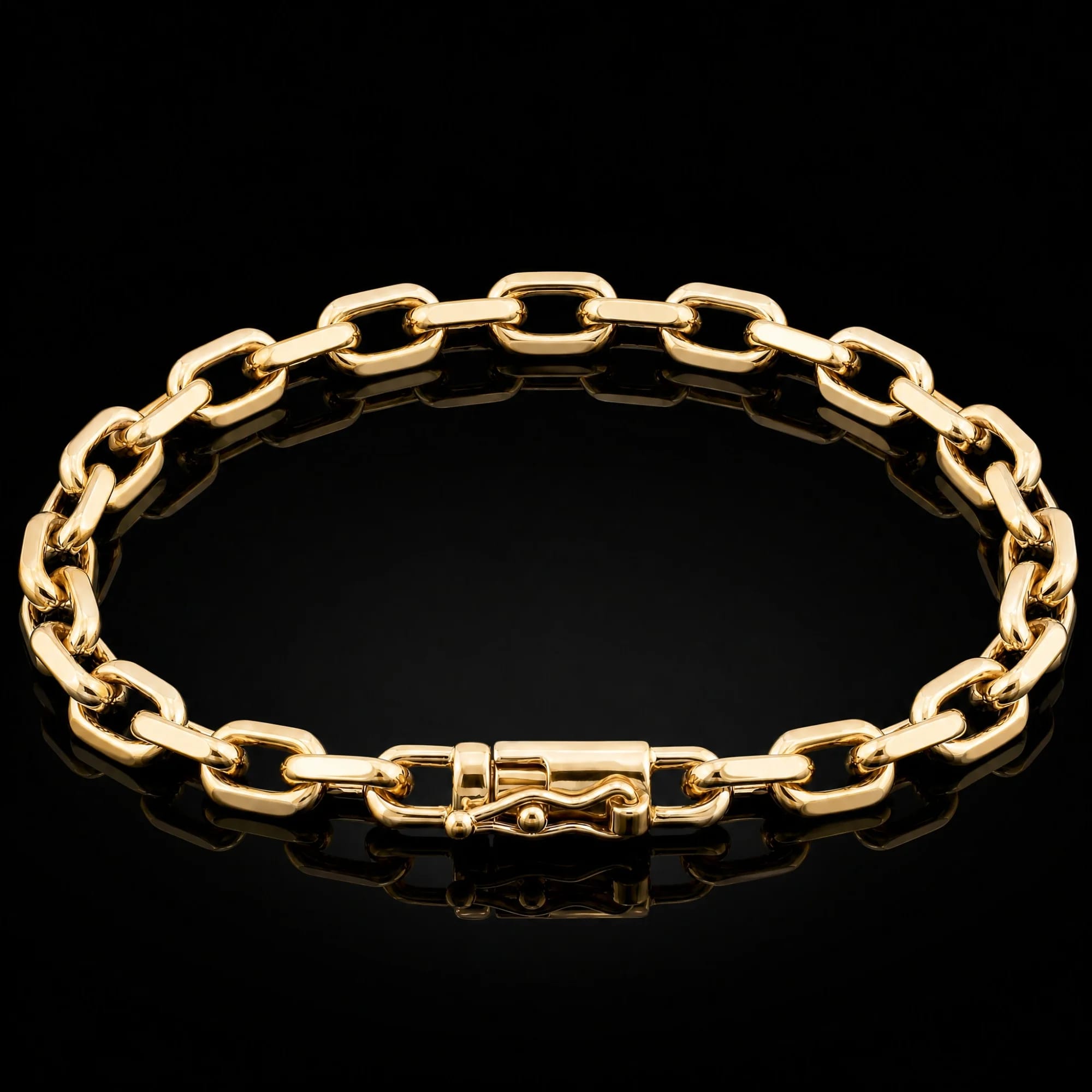 Pulseira Cadeado 5mm