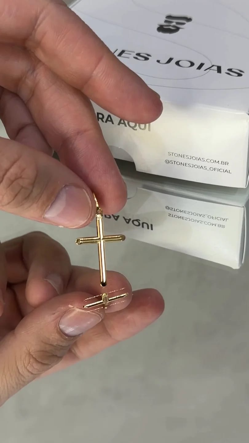 Pingente Crucifixo Marcado