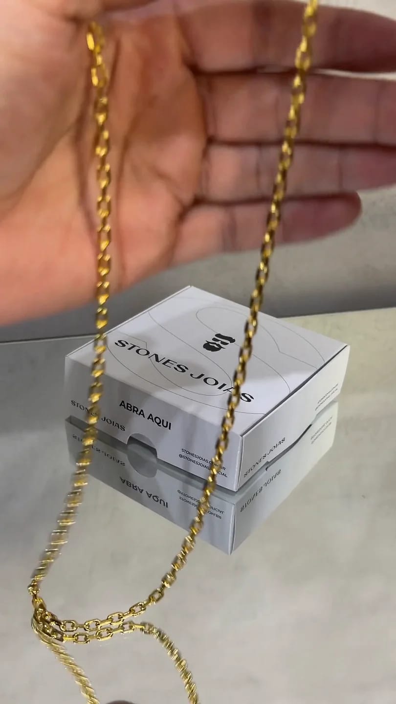 Corrente Cadeado 4mm
