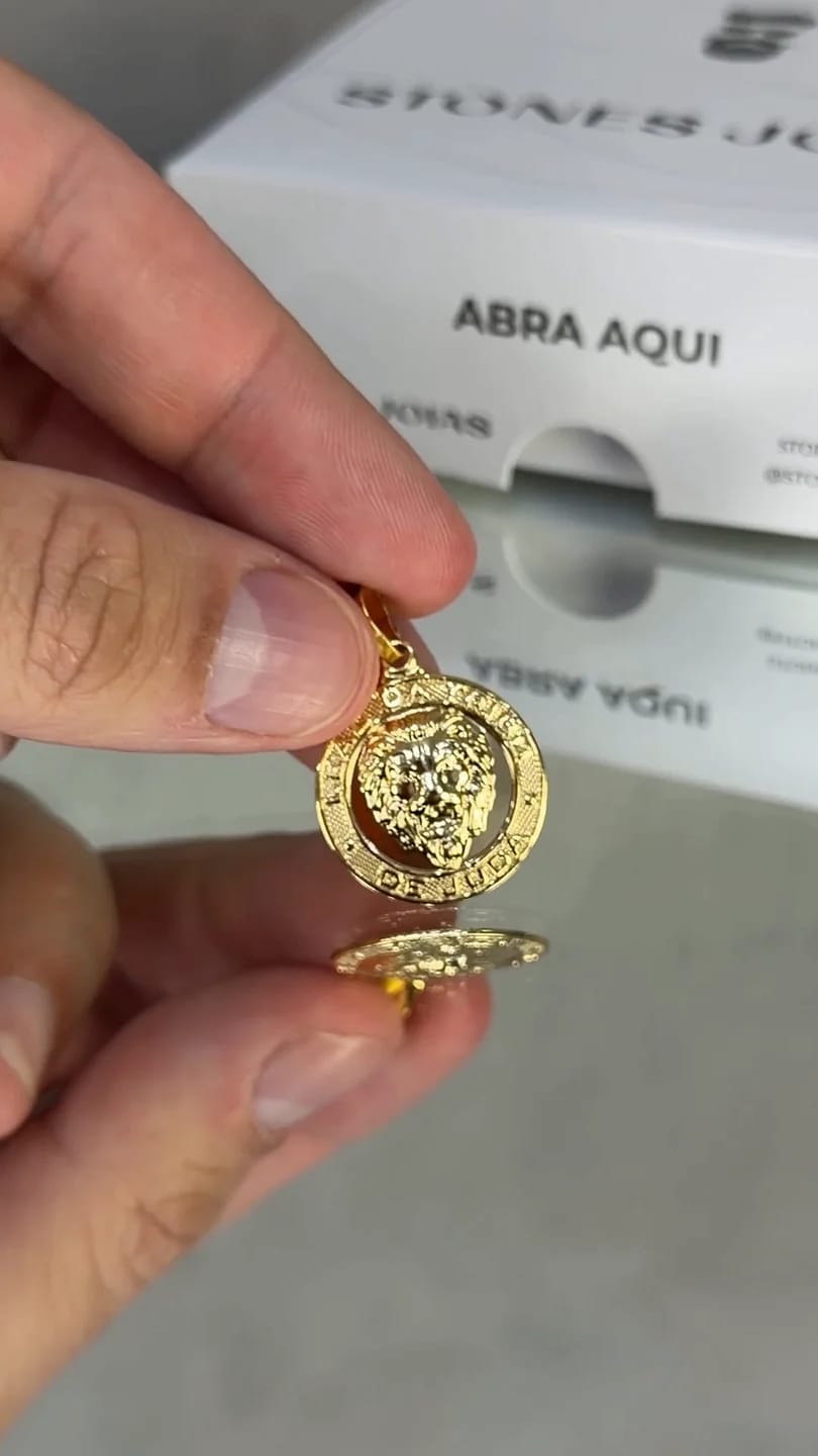 Pingente Leão da Tribo de Judá